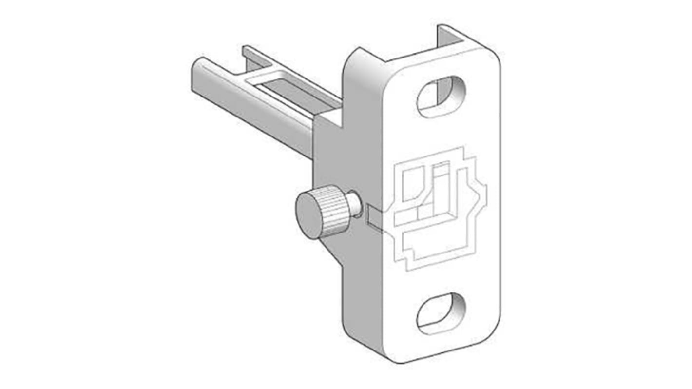 Interruttore di sicurezza Telemecanique Sensors XCSZ83, chiave XCSMP con doppio isolamento, lunghezze precablate da 2 m a 10 m, temperatura operativa -25/+70 °C.