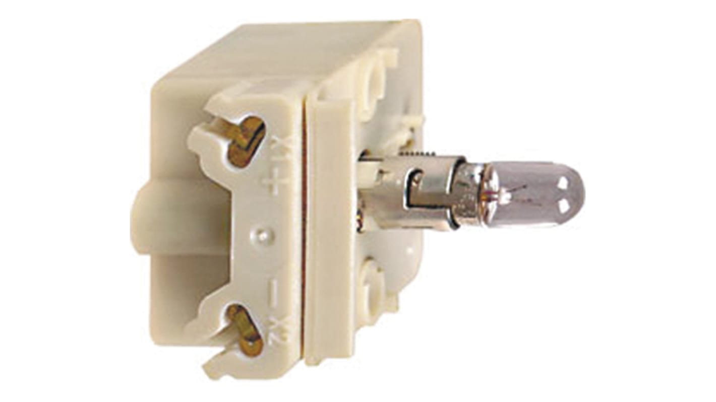 Blocco contatti luminoso Schneider Electric 9001KM1, resistente alla corrosione, impermeabile e testato per ambienti NEMA.
