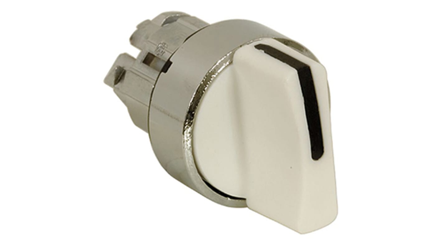 Interruttore a chiave Schneider Electric Harmony XB4, 2 posizioni, metallo cromato, diametro 22 mm, protezione IP67/IP69.