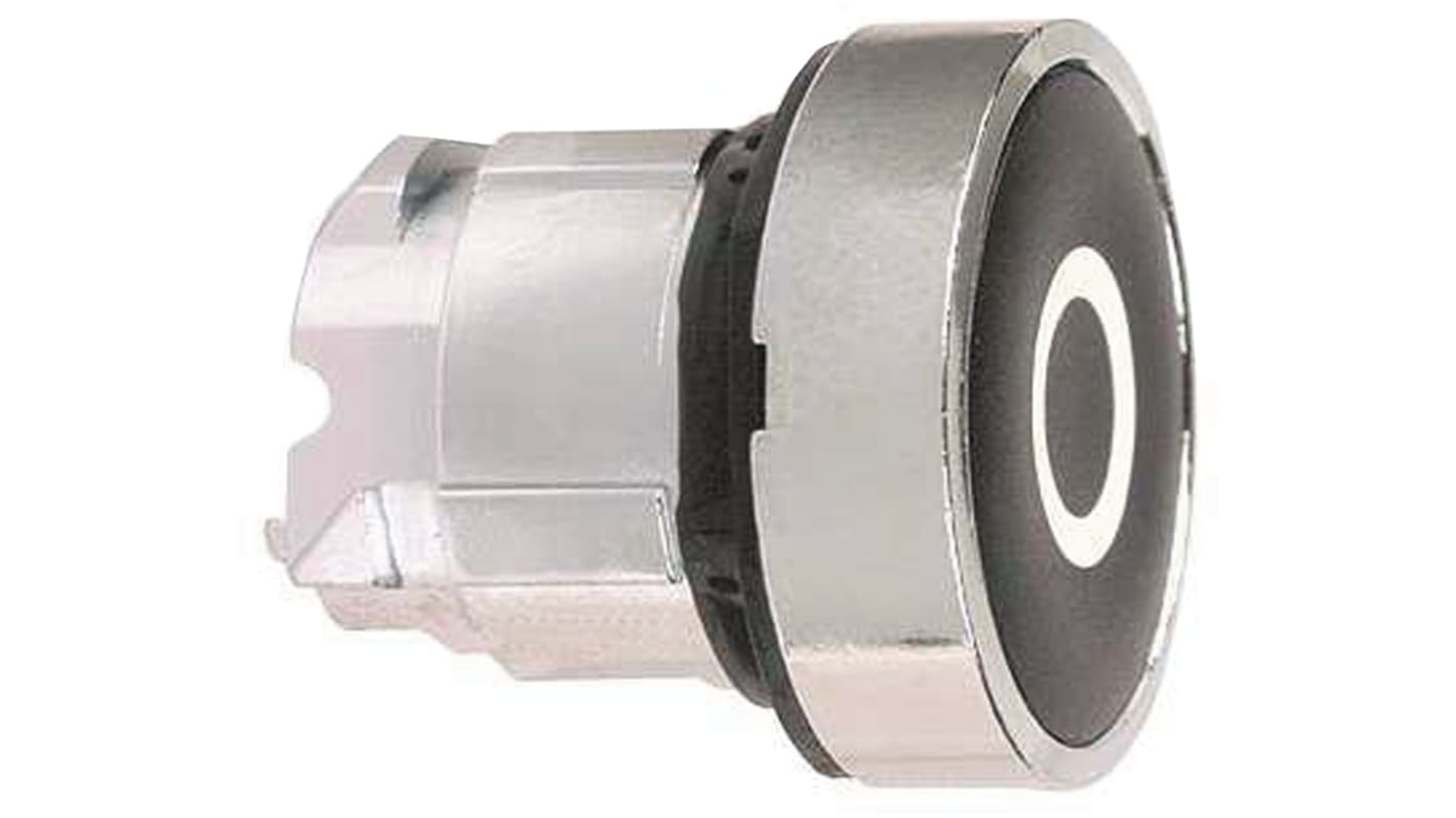 Attuatore pulsante instabile Harmony XB4 Schneider Electric ZB4BA232. Nero, 22mm, IP66/67/69K. Ideale per pannelli di controllo e automazione industriale.