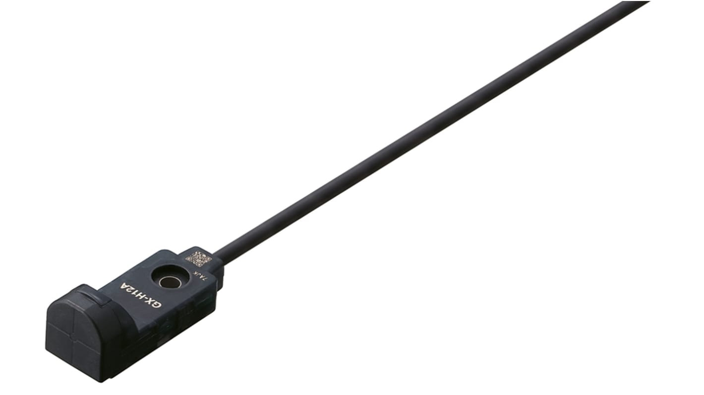 Sensore di prossimità NPN Panasonic GX-H12A, rettangolare, 4 mm di rilevamento, IP68, 31.8 x 12 x 13 mm, montaggio non a filo.
