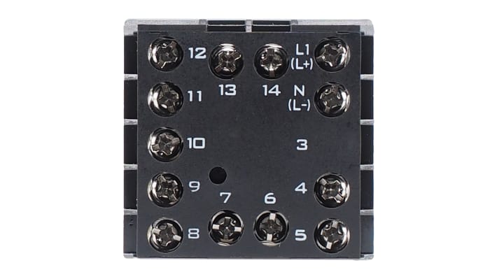 Jumo 702031/8-0000-23, termoregolatore PID QUANTROL, 48x48 mm, alimentazione 110-240 V, grado di protezione IP65.