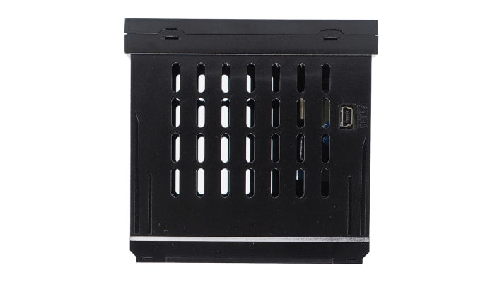 Jumo 702034/8-2100-25, termoregolatore PID QUANTROL, 96x96 mm, alimentazione 20-30 V, IP65, display LED, funzioni ON/OFF e PID.
