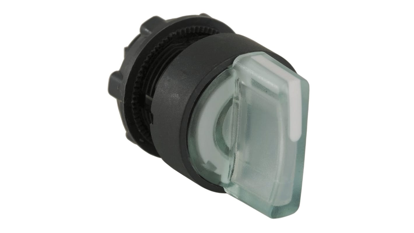 Selettore Harmony XB5 di Schneider Electric, 3 posizioni, diametro 22 mm, illuminato, grado di protezione IP65.