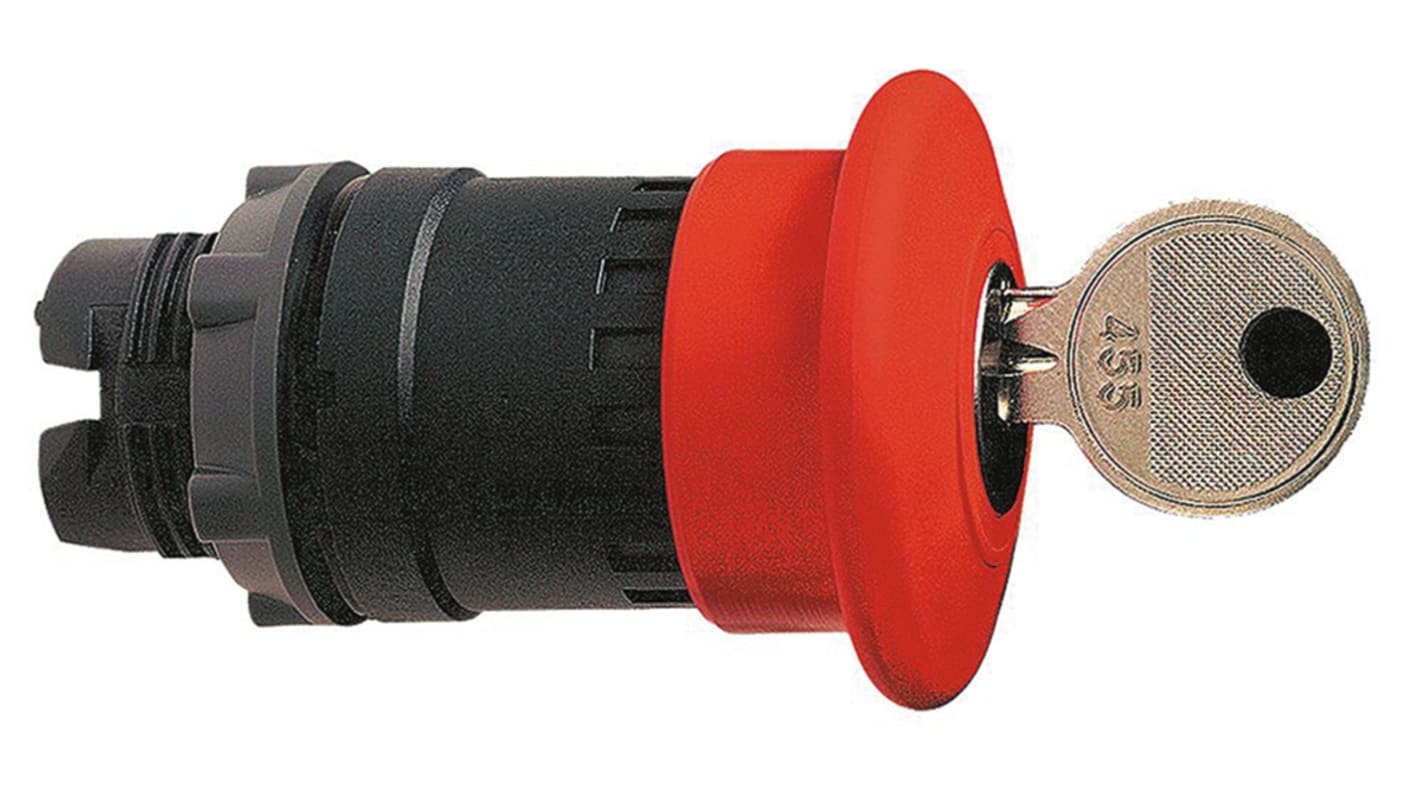 Pulsante di arresto di emergenza Schneider Electric Harmony XB5, montaggio a pannello, diametro foro 22 mm, grado di protezione IP65/66/67/69K.