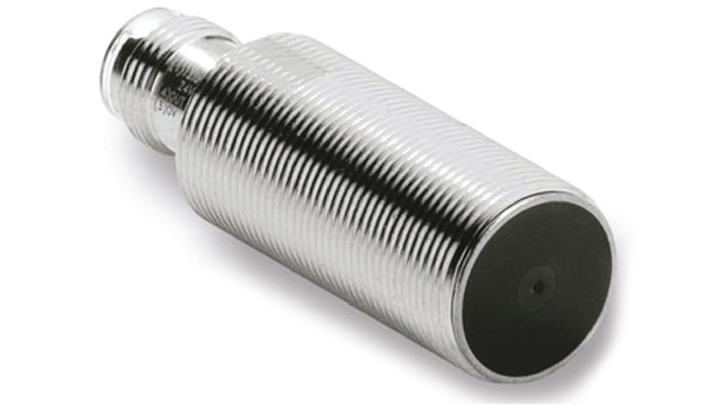 Sensore di prossimità cilindrico PNP Omron E2AS08KS02M5B1OMC, M8 x 1, rilevamento 2 mm, IP67, acciaio inox, 39 mm.