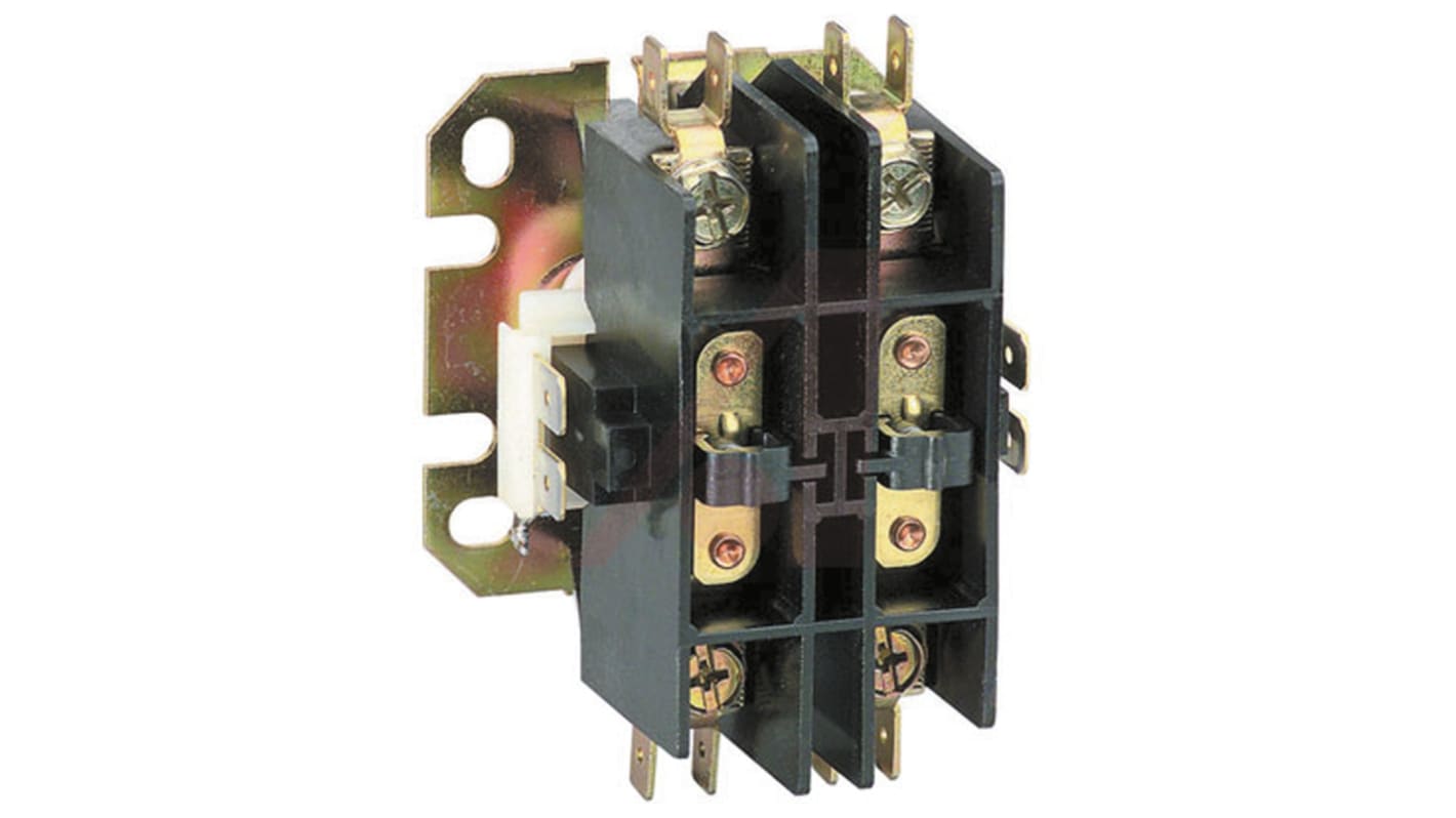 Contattore Schneider Electric 8910DP32V02, 2 poli, 30 A, 600 V, montaggio su DIN, dimensioni 50,8 x 58,7 x 62,2 mm.