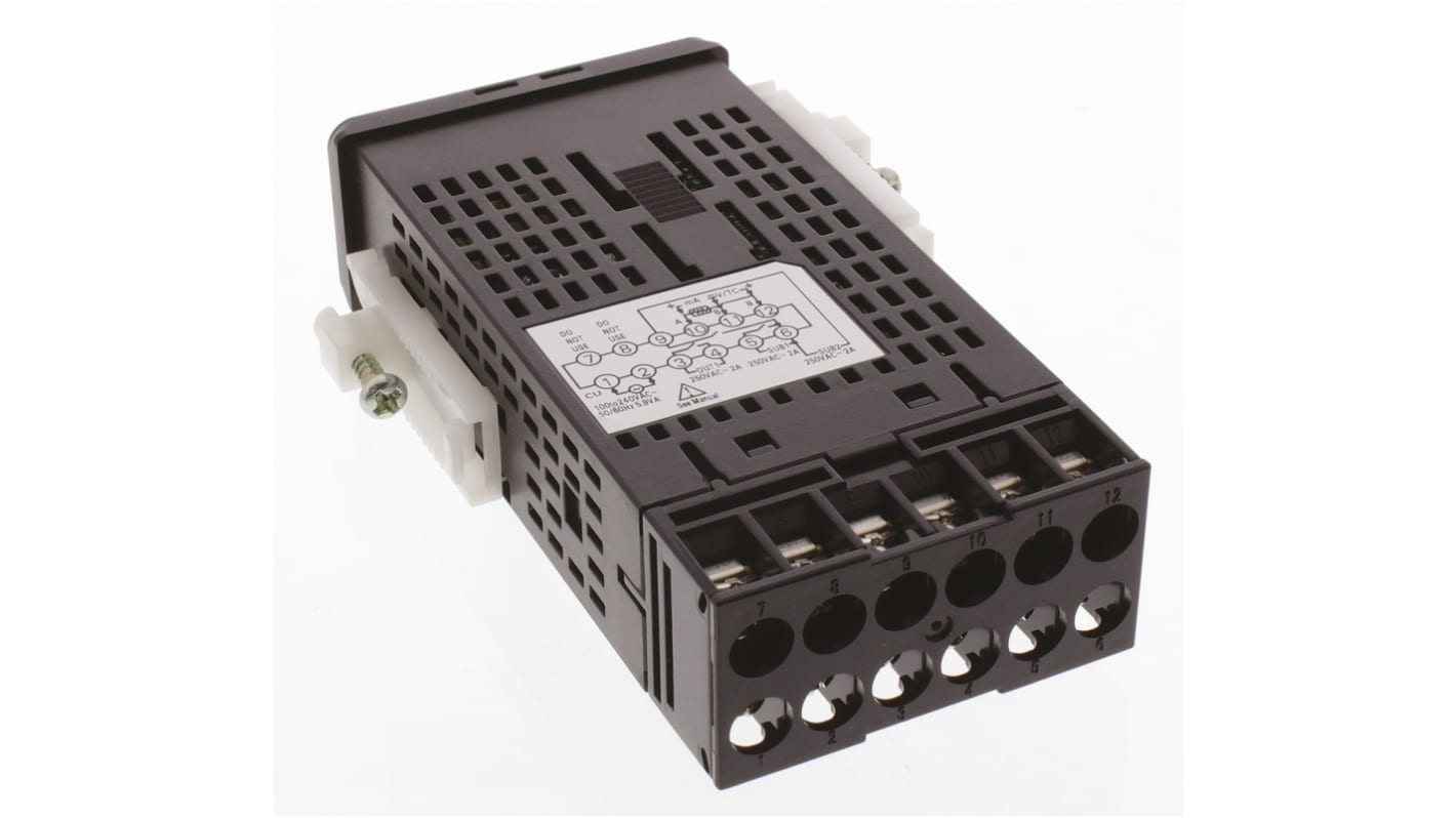 Termoregolatore PID Omron E5GC-RX2A6M-000, montaggio a pannello, dimensioni 24 x 48 mm, tensione 100-240 V c.a.