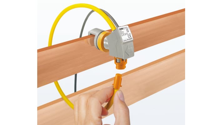 Trasformatore di corrente Phoenix Contact 2904921, ingresso 4000 A, uscita 0-1 A, montaggio su flangia, dimensioni 70,4 x 22,5 x 85 mm.