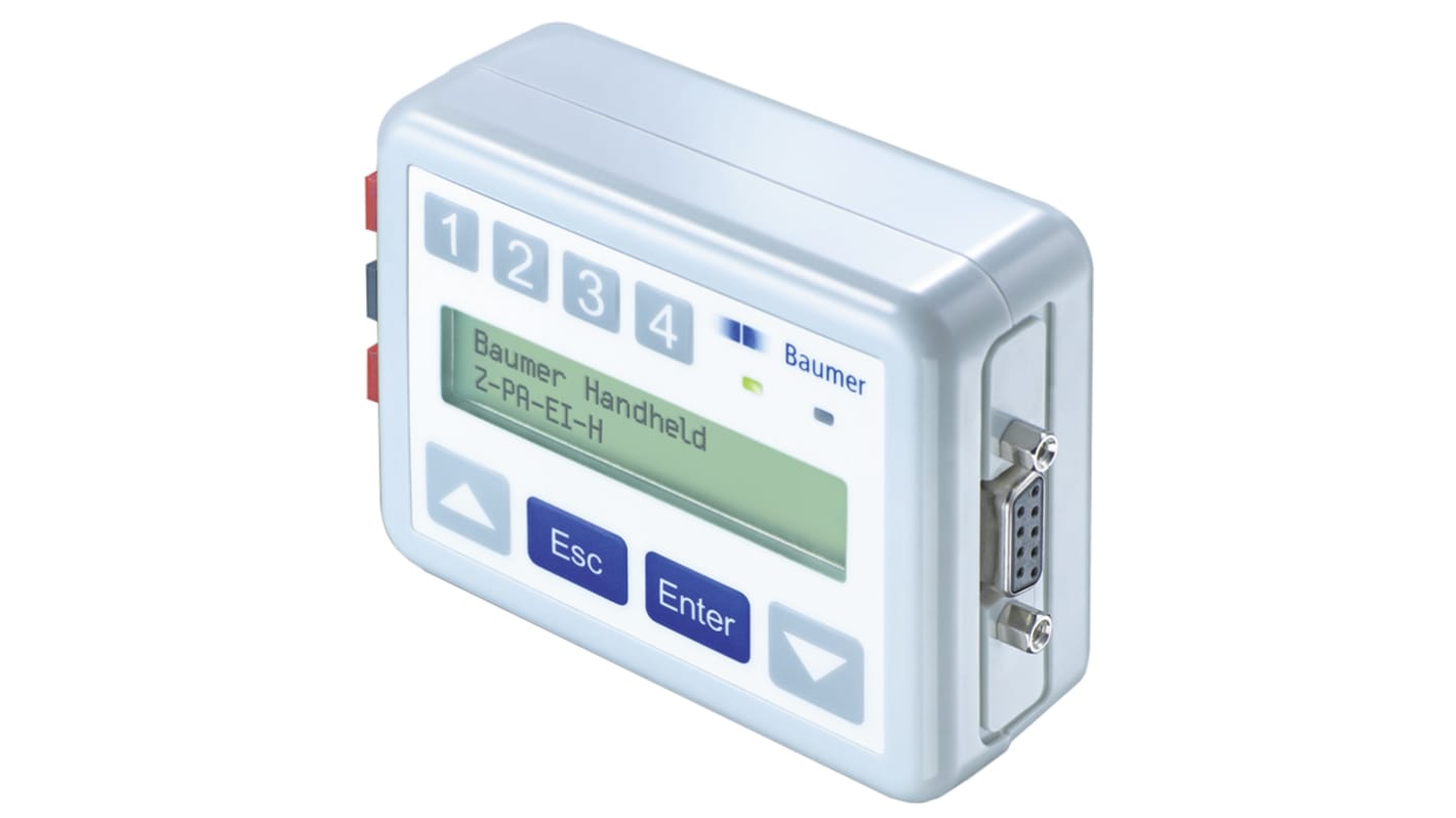 Programmatore USB Baumer 11120657 per encoder EIL580P, flangia in alluminio da 58 mm, grado di protezione IP42, velocità 1200 giri/min.
