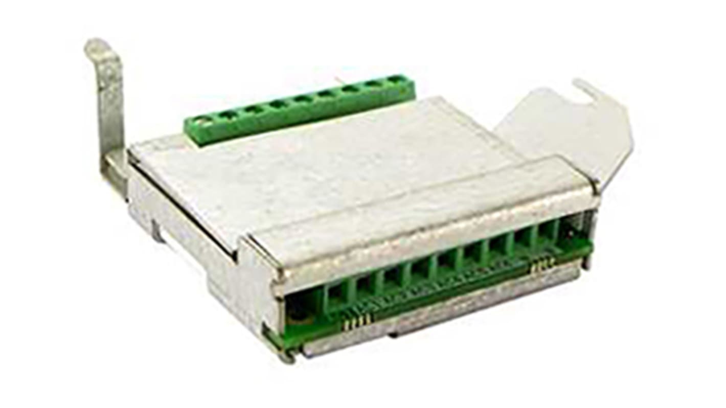 Adattatore di ingresso logico Schneider Electric VW3A3101 per ATV61/71, 7 ingressi a 115 V c.a., impedenza 0,22 μF.