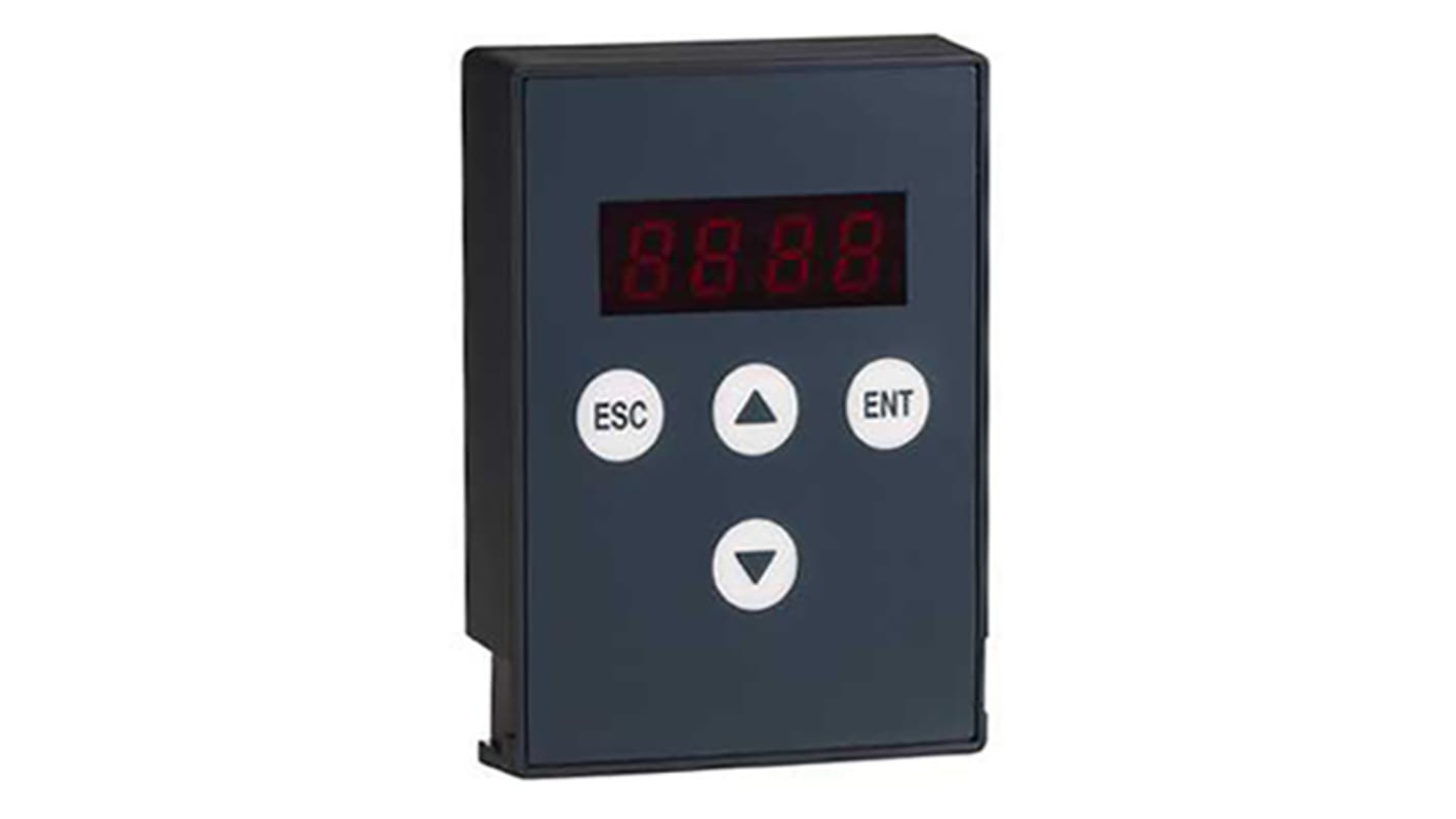 Tastierino remoto Schneider Electric VW3G22101 per Altistart 22, grado di protezione IP54/IP65, compatibile con ATS 22.