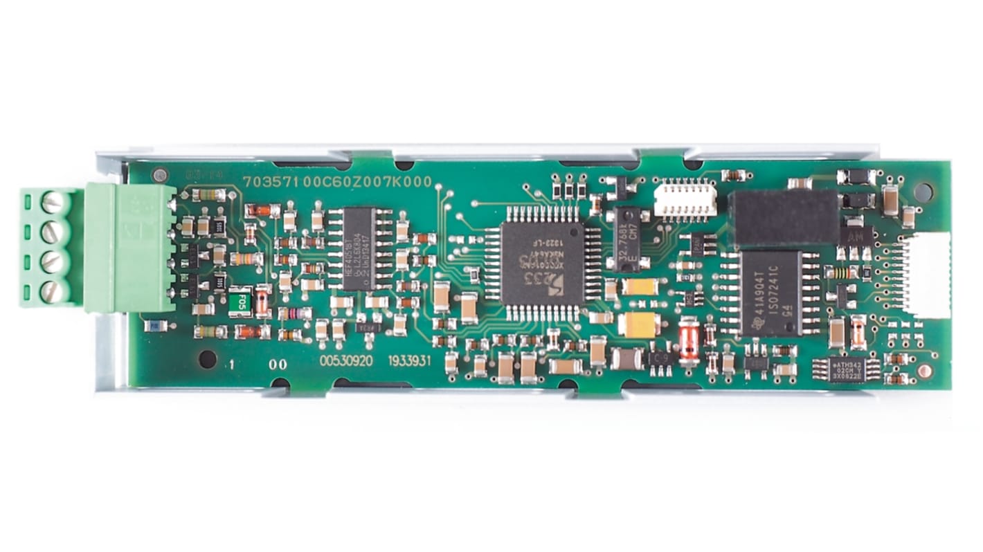Modulo di controllo temperatura Jumo 703571(20258x)/10, ingresso universale, display TFT a colori, due canali di controllo.