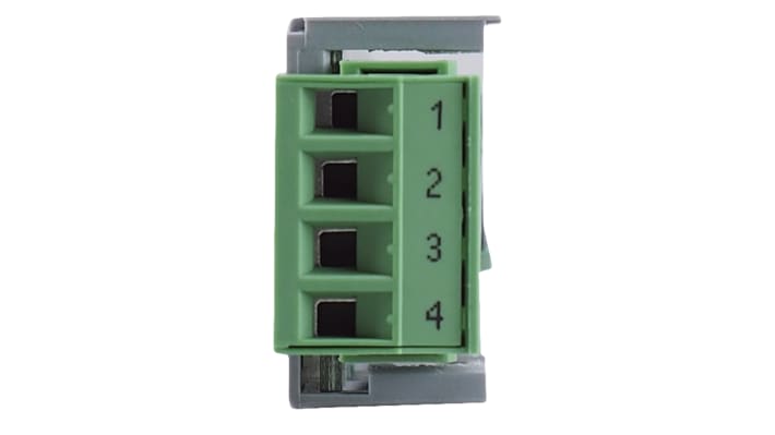 Modulo di controllo temperatura Jumo 703571(20258x)/12, con 2 relè, display TFT a colori e ingressi analogici universali.