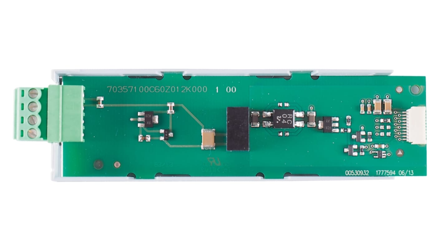 Modulo di controllo temperatura Jumo 703571(20258x)/14, dual channel, display TFT a colori, comunicazione Modbus e PROFIBUS.