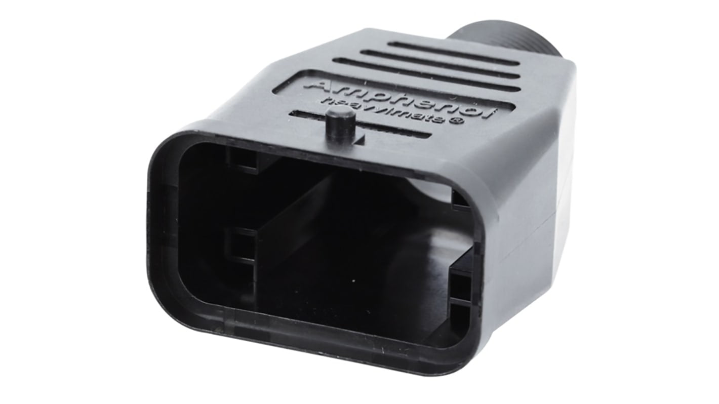 Calotta metrica Amphenol Industrial tipo Q per connettori Heavy Mate, M25 x 1.5, montaggio su cavo, grado di protezione IP65.