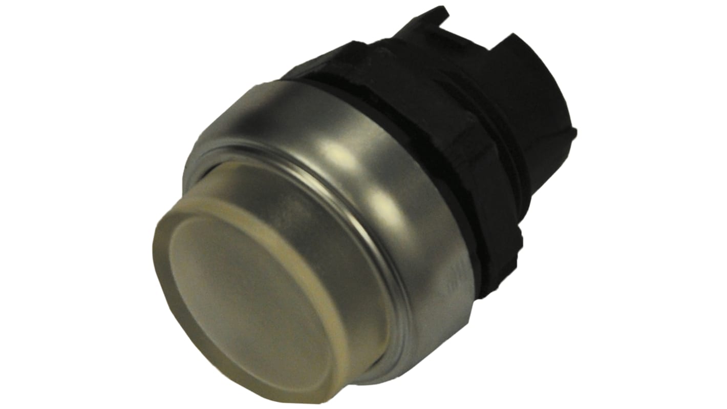 Attuatore pulsante Lovato LPCBL207, diametro foro 22mm, trasparente, IP66/IP67/IP69K, montaggio a scatto, ciclo meccanico 5 milioni.