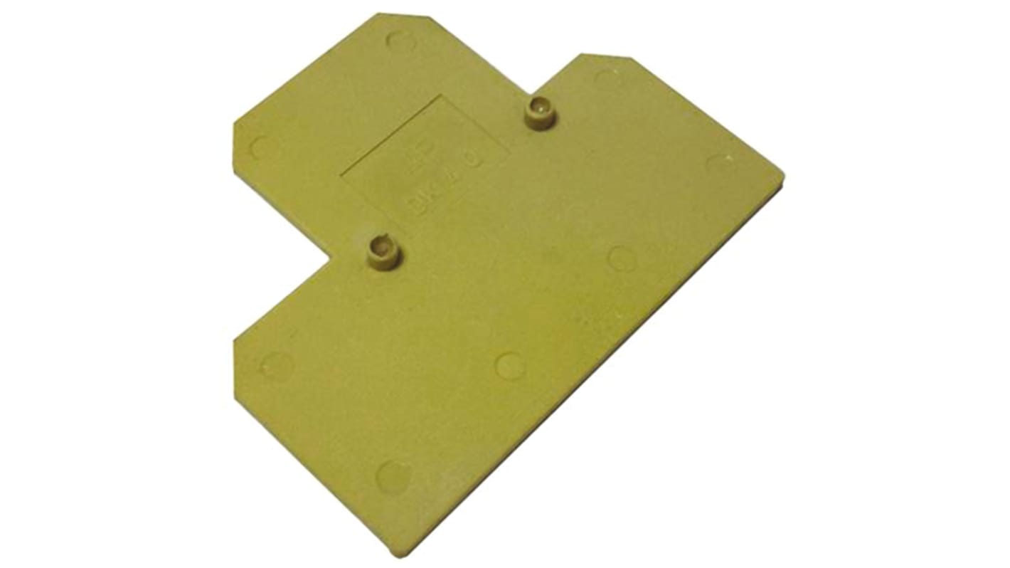 Coperchio terminale Weidmüller 1397160000 in poliammide 6,6 per guida asimmetrica -50°C/+100°C. Sicuro, affidabile e resistente termicamente.