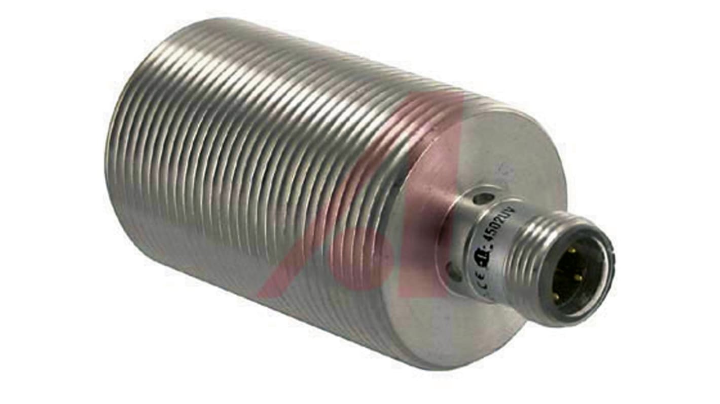 Sensore di prossimità cilindrico Turck BI15-M30-AP6X-H1141, PNP, M30, rilevamento 15 mm, IP67, montaggio a filo, connettore M12.
