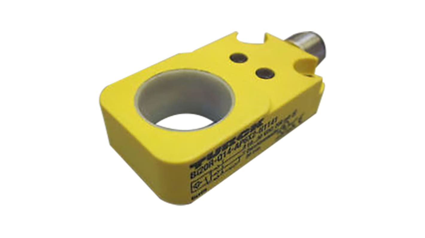 Sensore di prossimità Turck BI20R-Q14-AP6X2-H1141, PNP, M12, rilevamento 20 mm, IP67, montaggio a filo, -25/+70 °C.