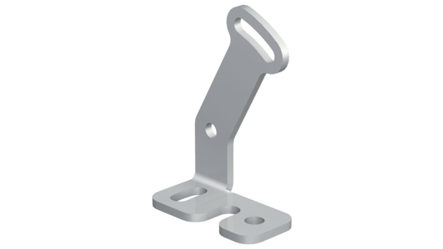 Staffa di montaggio Banner SMBQS18AF per sensori fotoelettrici con filettatura da 18 mm, design robusto per applicazioni industriali.
