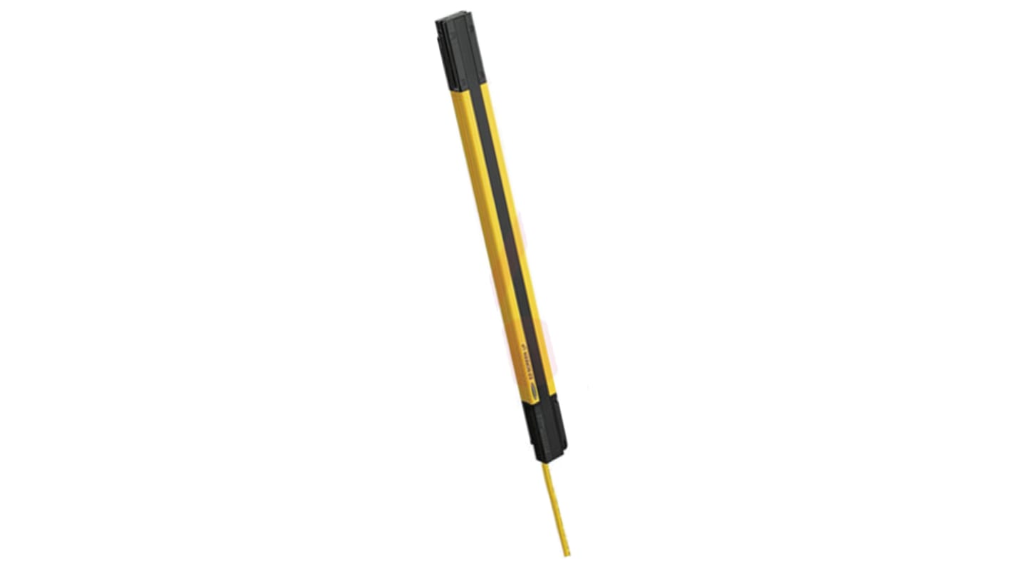 Barriera fotoelettrica Banner SLPP25-550P88, risoluzione 25mm, altezza 550mm, rilevamento fino a 7m, connettore M12.