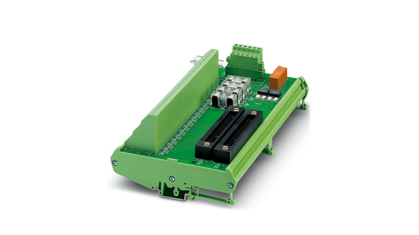 Modulo di ingresso digitale Phoenix Contact 2311360, 32 canali, alimentazione ridondante, dimensioni 216 x 65 x 126 mm.