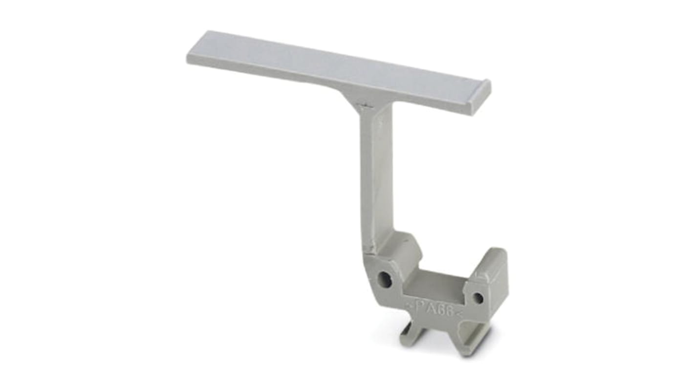 Etichetta di marcatura Phoenix Contact 829126 per morsettiere elettroniche. Compatibile con terminali a vite, a molla e a innesto. Ideale per gruppi con piedi ZB 5. Etichettatura semplice e versatile.