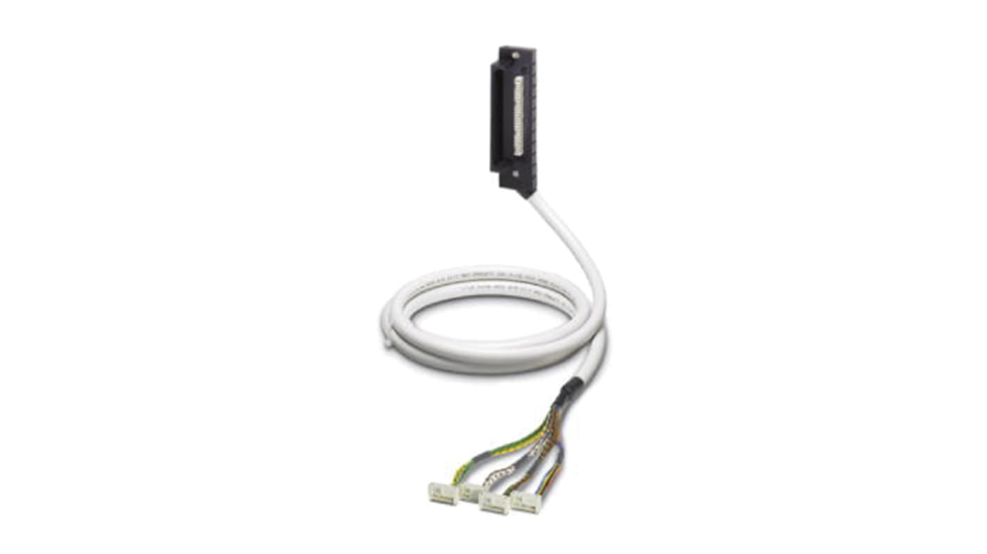 Cavo PLC Phoenix Contact 2314668 per Yokogawa Centum CS3000R3 e Stardom, 3,0 m, 50 posizioni, adattatore anteriore con presa multipla.