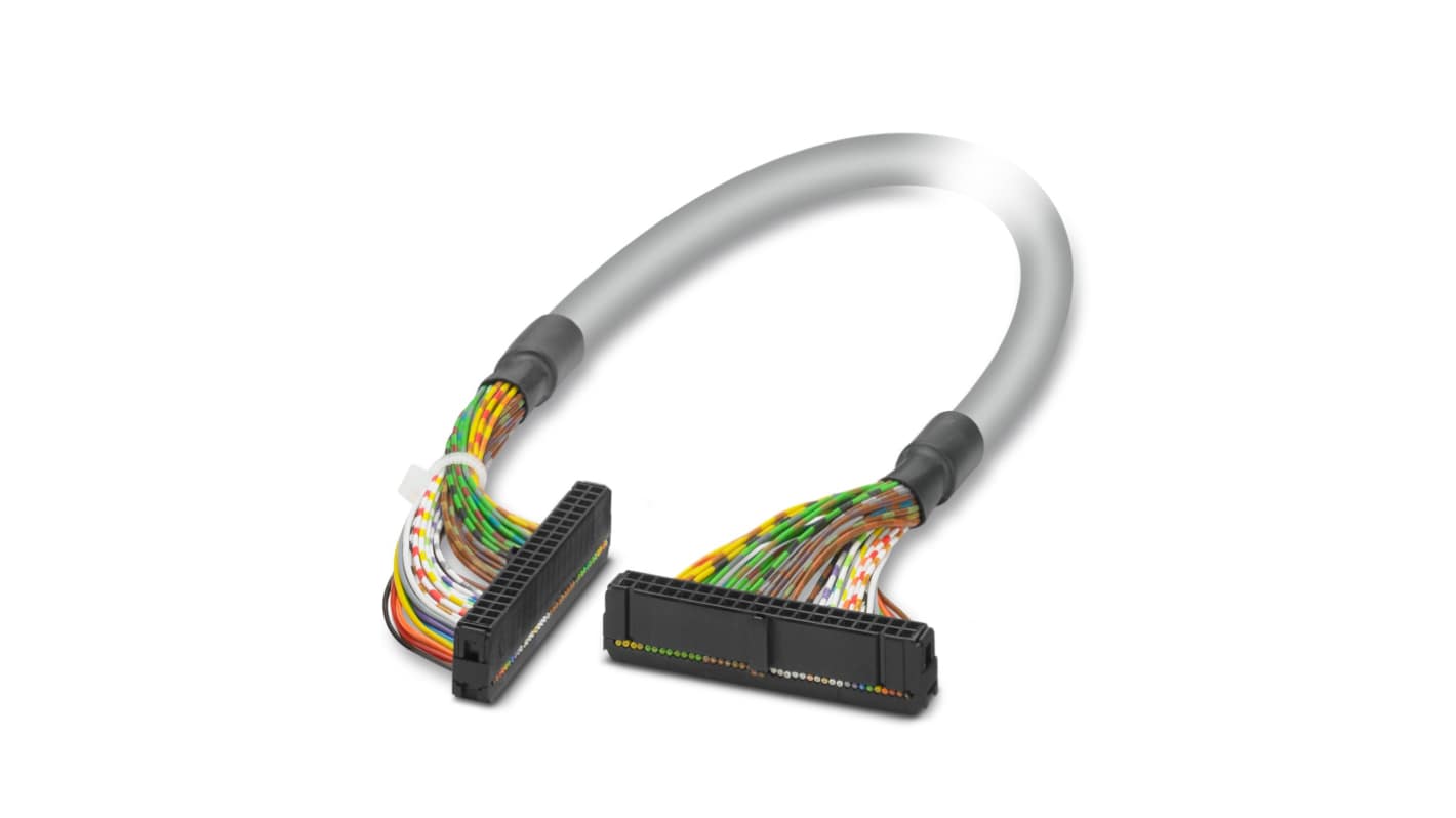 Cavo di connessione Phoenix Contact 2294636 per Allen Bradley SLC 500, lunghezza 1,5 m, con connettori IDC/FLK a 40 posizioni.
