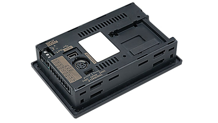 Mitsubishi Electric GT2103-PMBLS, display HMI touchscreen 3,8", risoluzione 320x128, interfacce multiple, IP67F.