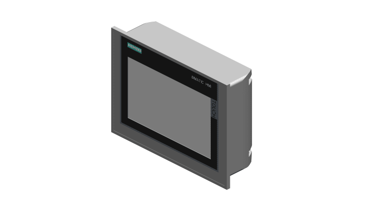 Pannello HMI Siemens TP700 Comfort, 7 poll., display TFT a colori, memoria 12MB - Serie SIMATIC. Ideale per ingegneria automatizzata.
