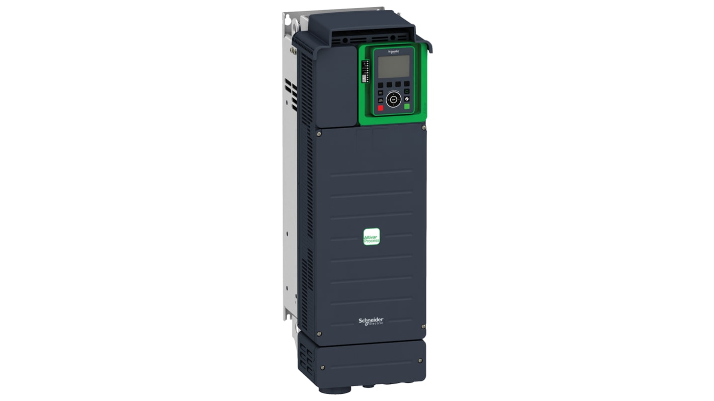 Inverter Schneider Electric ATV630D30N4: 30 kW, 400 V c.a., 3 fasi. Ottimizzato per acqua, minerali e alimentare. Monitoraggio in tempo reale e risparmio energetico.