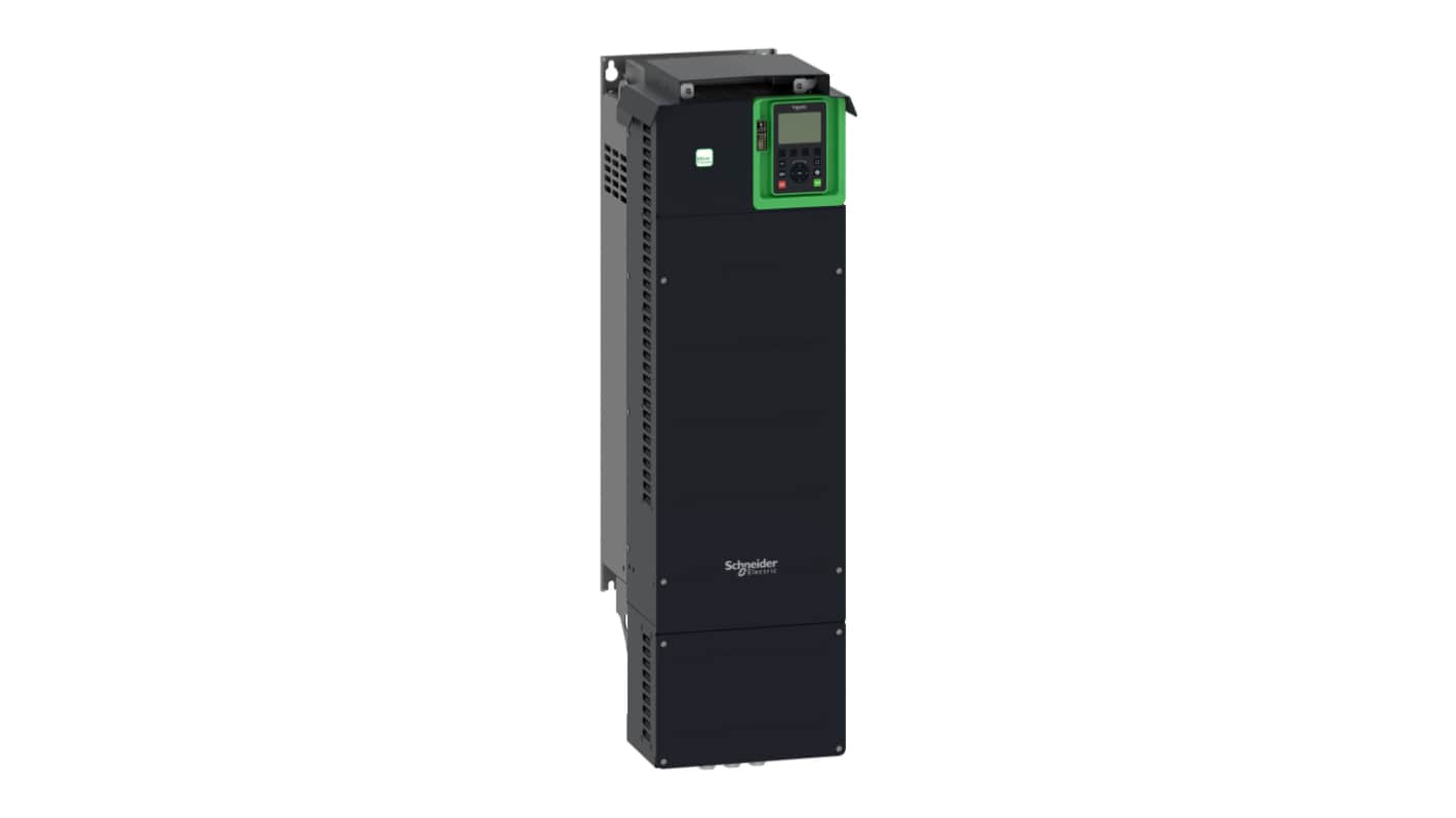 Inverter Schneider Electric ATV630D75N4, 75 kW, 400 V, montaggio a pannello, dimensioni 290x922x323 mm, comunicazione Profibus.