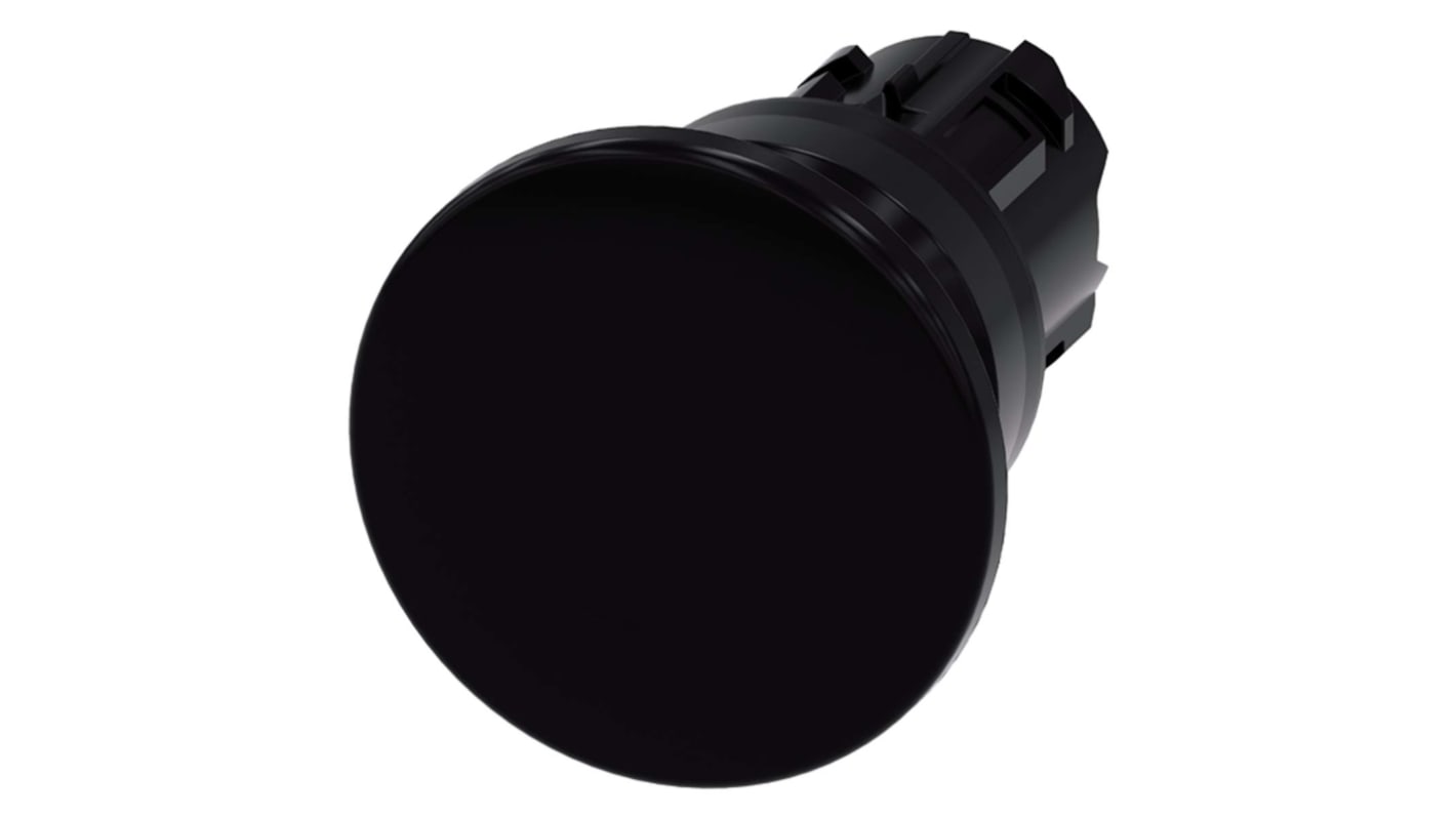 Attuatore pulsante plastica 22mm Siemens 3SU1000-1BD10-0AA0 SIRIUS ACT. Robusto, IP69K, ideale per ambienti estremi.