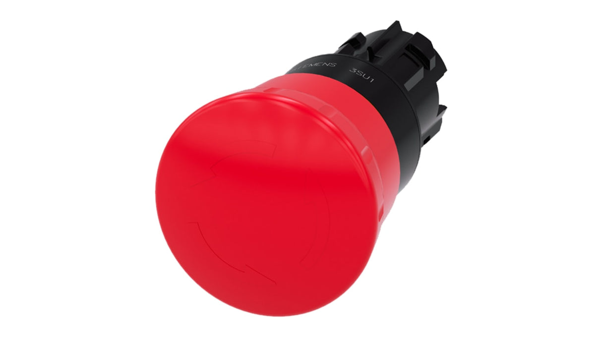 Pulsante di arresto di emergenza Siemens 3SU1000-1HB20-0AA0 - Ø 40mm - Resistente e sicuro per ambienti industriali - Serie 3SU1.