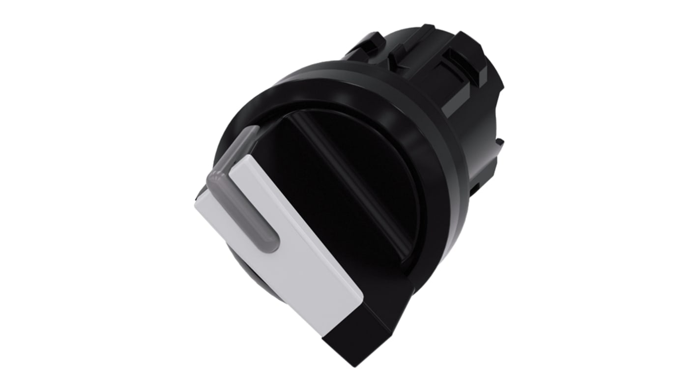 Selettore Siemens SIRIUS ACT 2 posizioni, diametro 22 mm, in plastica, illuminato, protezione IP69K, attivazione momentanea.