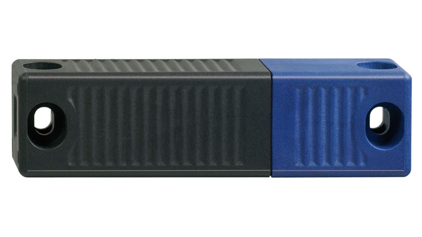 Attuatore Schmersal RST 36-1-R, compatibile con interruttori RSS36, dimensioni 22x91x25mm, grado di protezione IP67, montaggio universale.