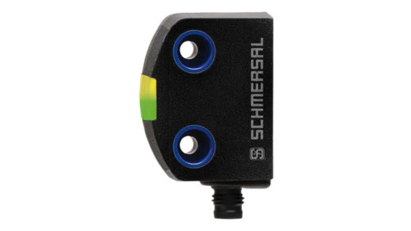 Interruttore di sicurezza RFID Schmersal RSS260-I2-SD-ST, dimensioni 39.2mm x 29.5mm x 18mm, grado di protezione IP65/IP67, alimentazione 20.4-26.4V cc.