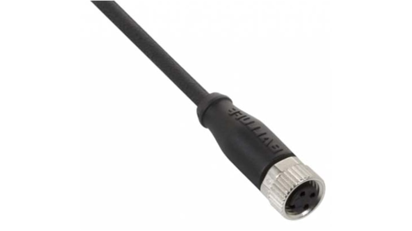 Cavo sensore attuatore M12 femmina BALLUFF, 5 m, 5 conduttori, protezione IP68, per collegamento sensori di prossimità.