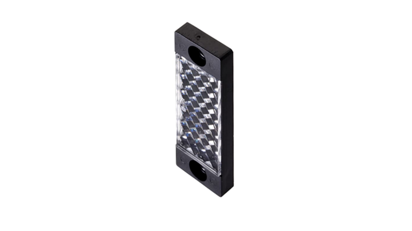 Riflettore BALLUFF BAM00W7 per sensore BOS R-33, rettangolare, 4 mm, in ABS, per applicazioni di barriera fotoelettrica.