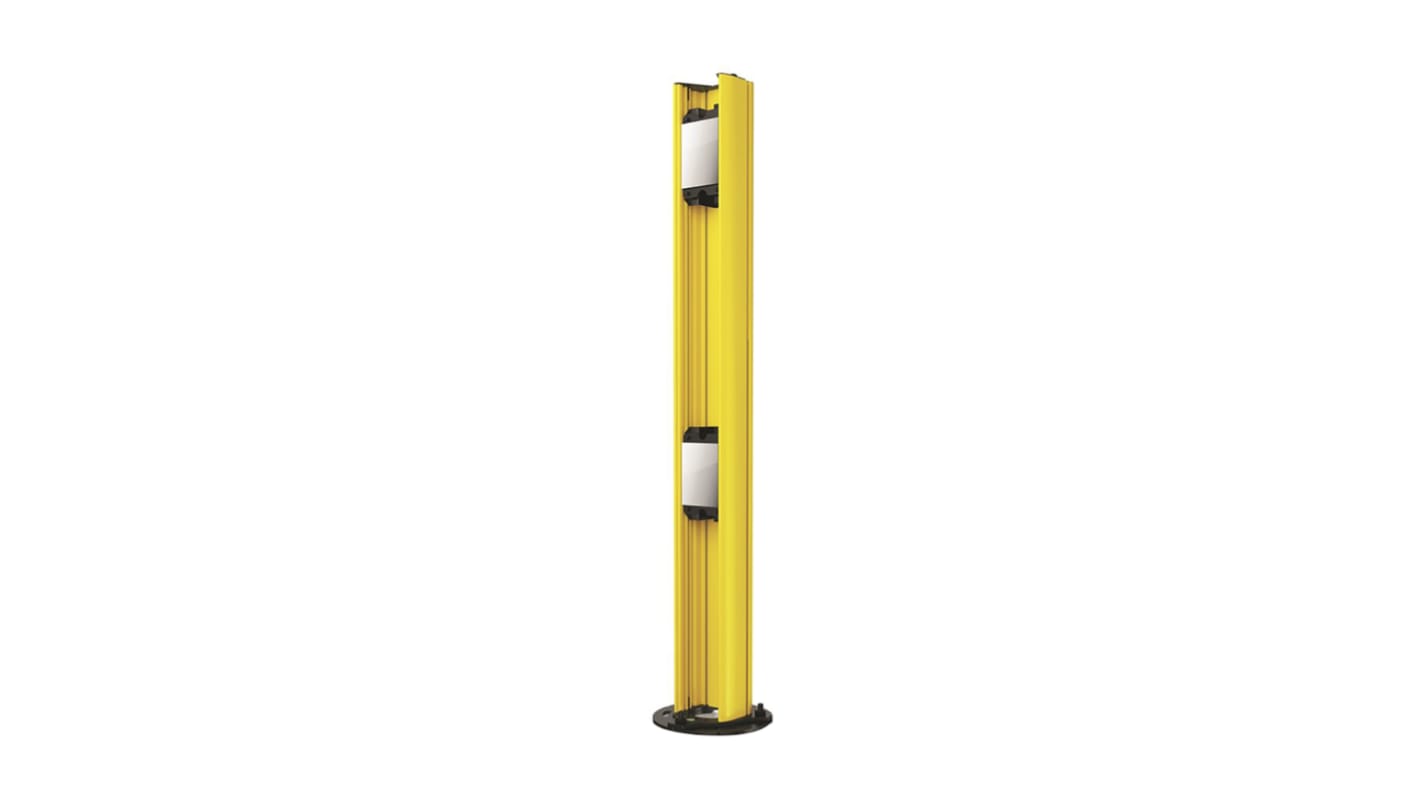ABB 2TLA022312R1300, barriera fotoelettrica per protezione perimetrale, include accessori per installazione sicura.