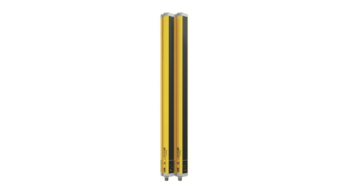 Barriera fotoelettrica ABB 2TLA022302R0700 Orion1, fascio di 30mm, distanza di rilevamento fino a 19m, dimensioni 1283.3 x 32.3 x 36.9 mm.