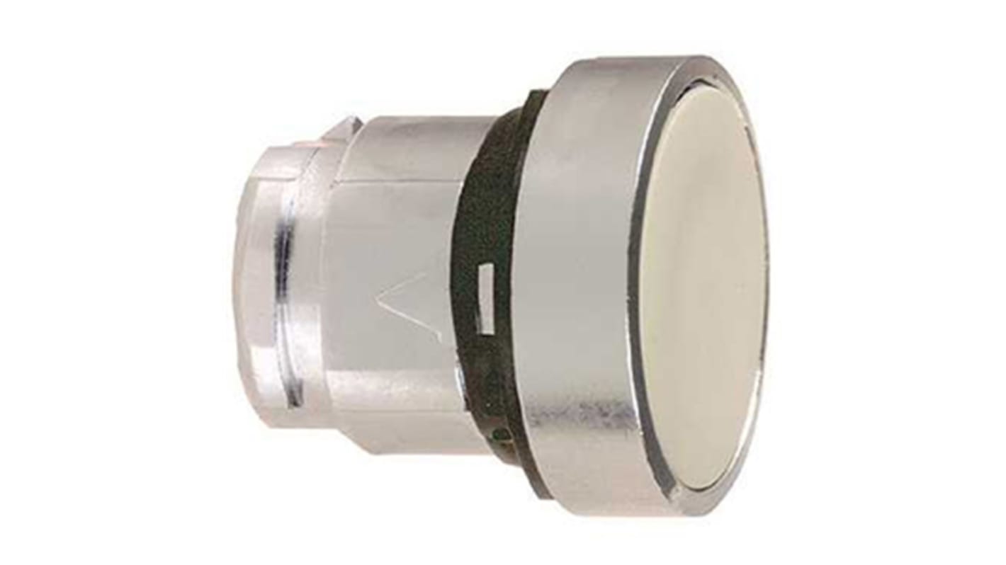 Pulsante Instabile Grigio Serie Harmony XB4 Schneider Electric ZB4BA8 - IP66, Resistenza Meccanica 5M Cicli