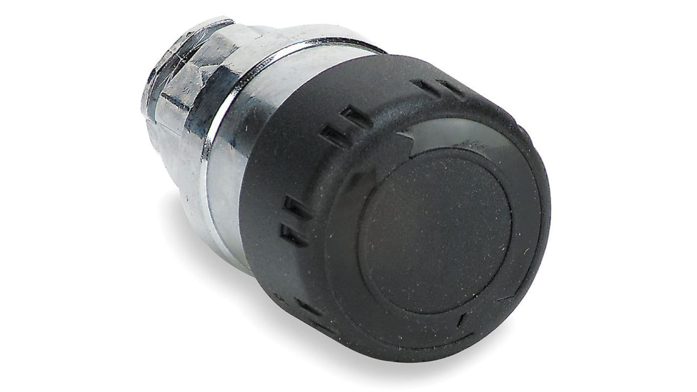 Schneider Electric ZB4BS42 - Testa a fungo per pulsanti di blocco, nero, Harmony XB4, IP66/67/69K. Ideale per applicazioni industriali.