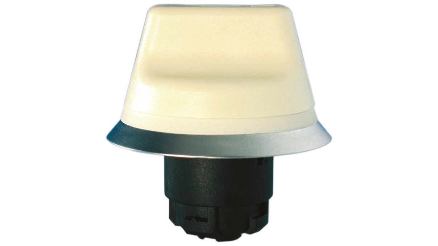 Selettore a 2 posizioni Schmersal NWS 21.1, diametro foro 22mm, montaggio su piastra, protezione IP67/IP69K, struttura in ABS.