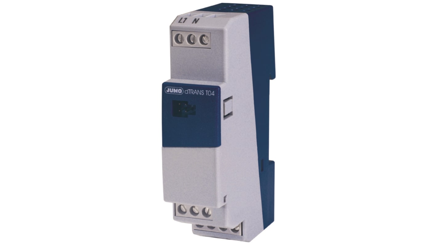 Jumo Setup-Programm dTRANS T04, software per controllo temperatura Pt100, compatibile con Serie T04, per PC.