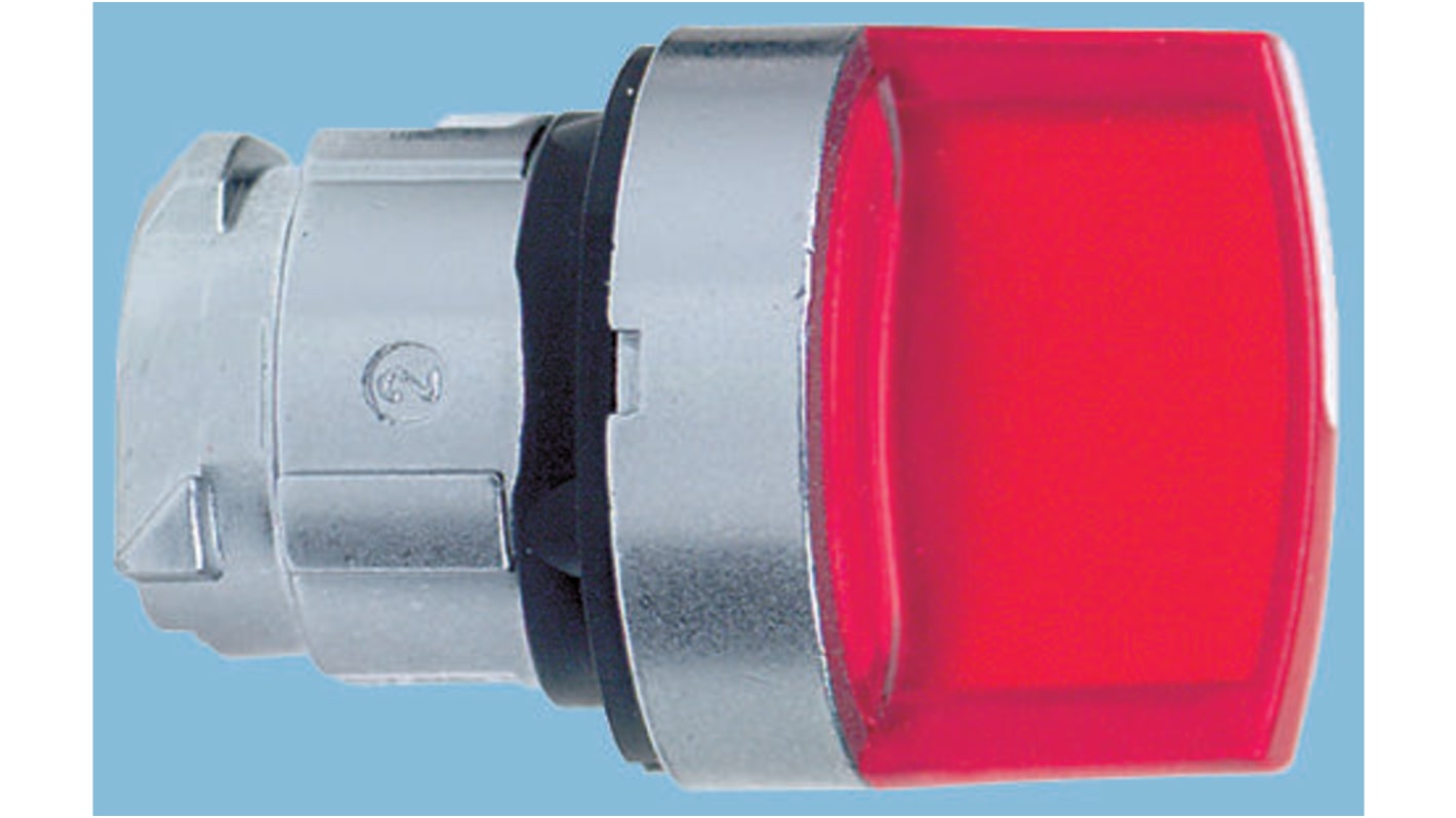 Testa selettore Harmony XB4 Schneider Electric ZB4BK1313, 3 posizioni, Ø 22mm, robusta e illuminata per applicazioni industriali.
