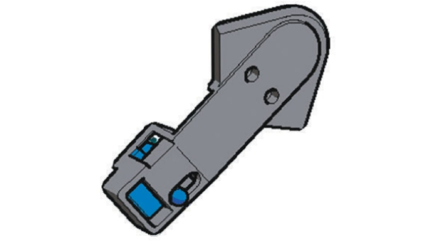 Manopola rotante nera Schneider Electric GS1AH01 per comando interno, compatibile con la serie GS1.