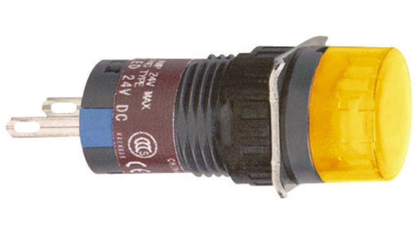 Spia a LED blu Schneider Electric, montaggio a pannello, IP65, diametro foro 16 mm, tensione 12/24 V.